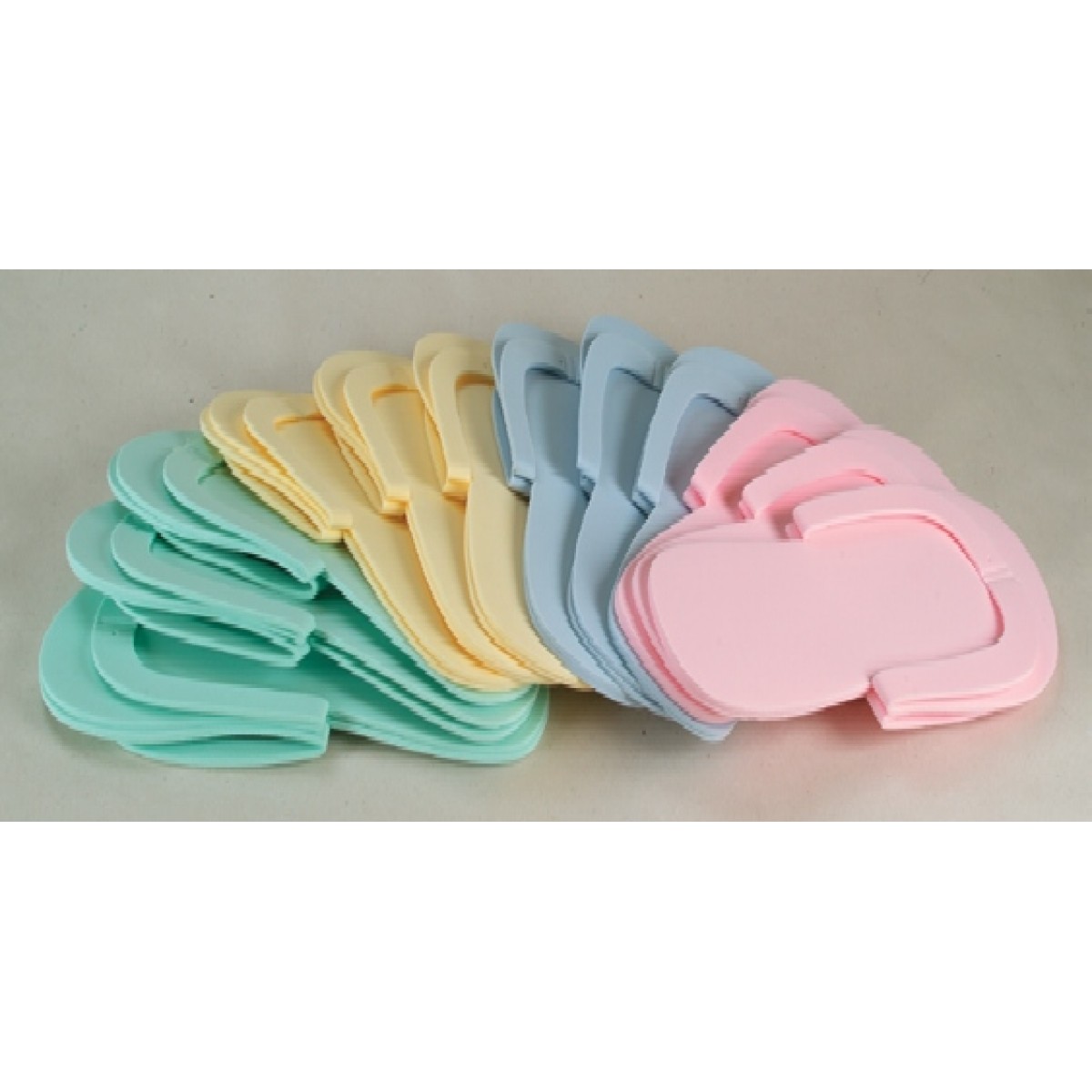 Σέτ Παντόφλες 12 ΤΜΧ σε 4 Χρώματα